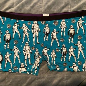 Me Undies Boyshorts XL Star Wars Storm Trooper Disco